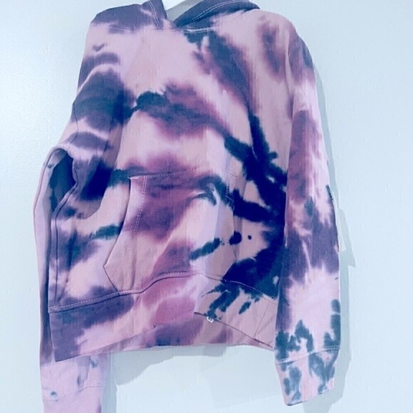 IMPERIAL STAR Big Girls Hooded Fleece Tie-Dye Fleece Pullover, hoodie - Picture 2 of 4